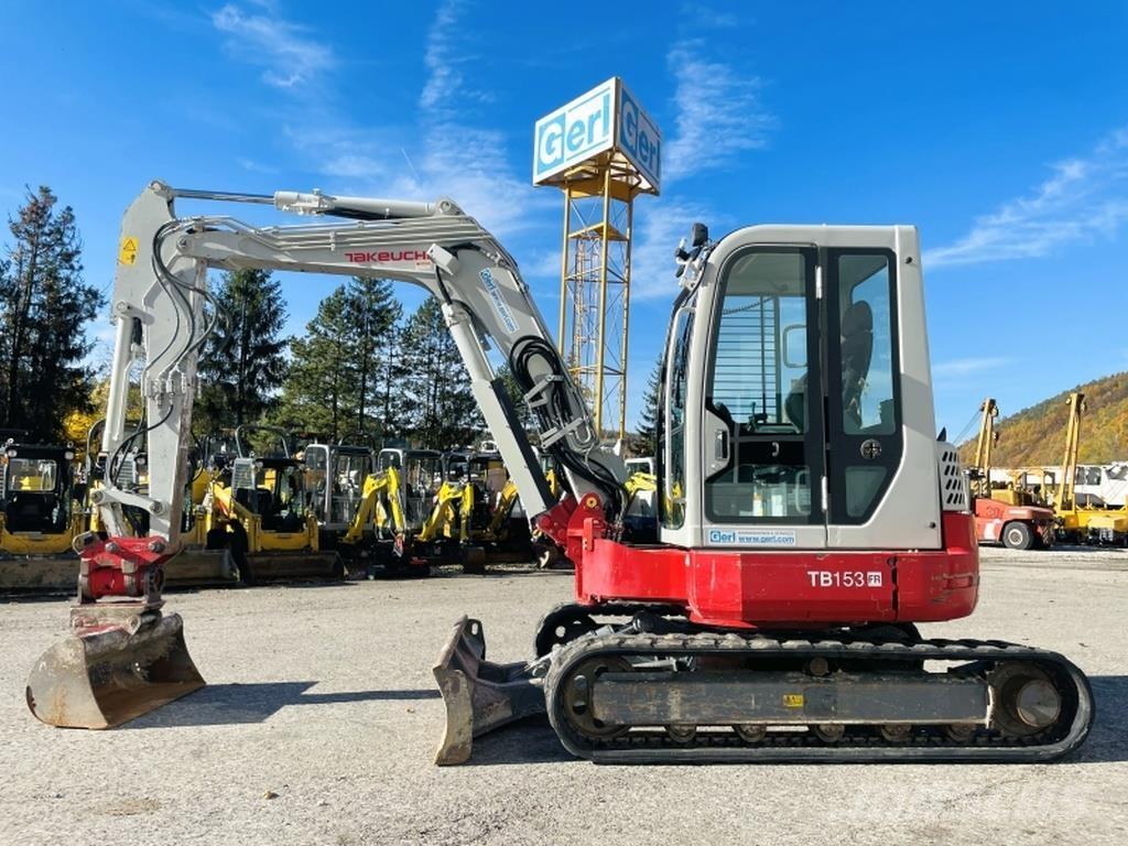 Takeuchi TB153FR Mini kotrók < 7t