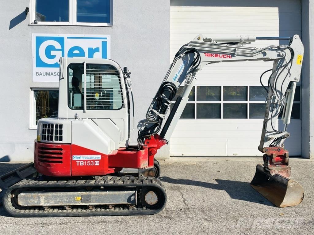 Takeuchi TB153FR Mini kotrók < 7t