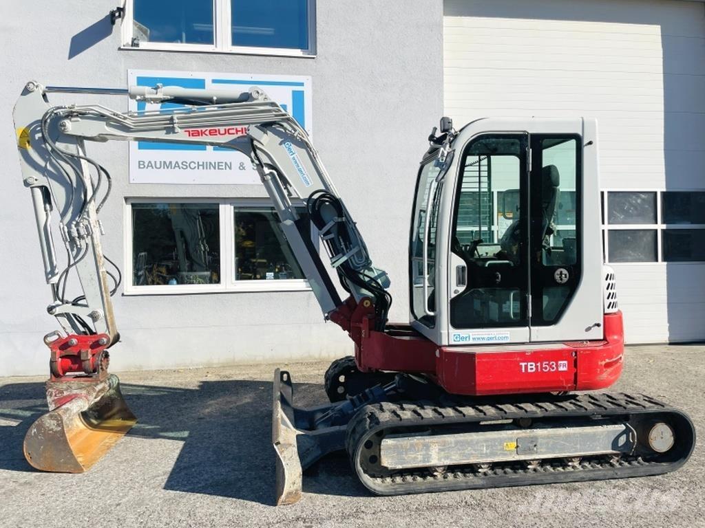 Takeuchi TB153FR Mini kotrók < 7t