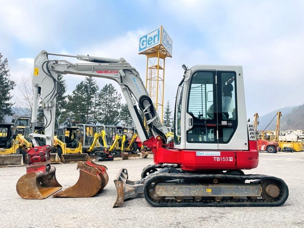 Takeuchi TB153FR Mini kotrók < 7t