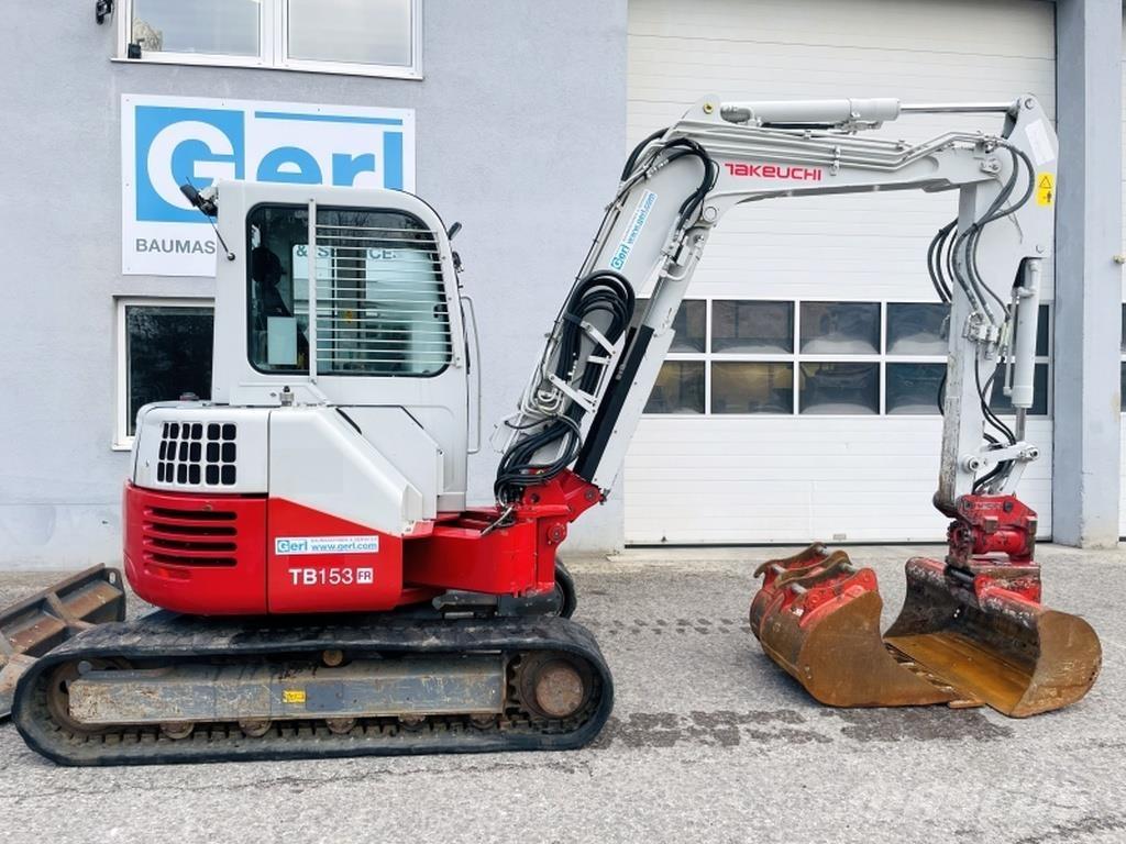 Takeuchi TB153FR Mini kotrók < 7t