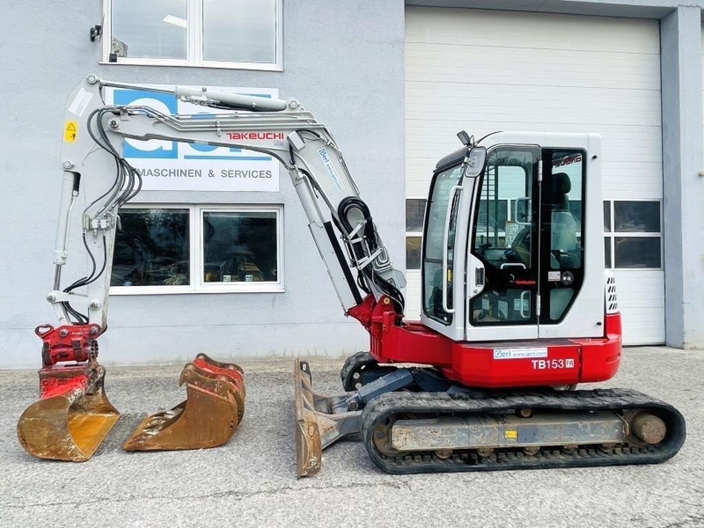 Takeuchi TB153FR Mini kotrók < 7t