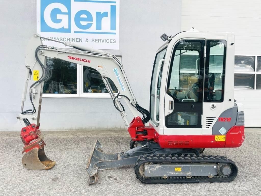 Takeuchi TB219 Mini kotrók < 7t