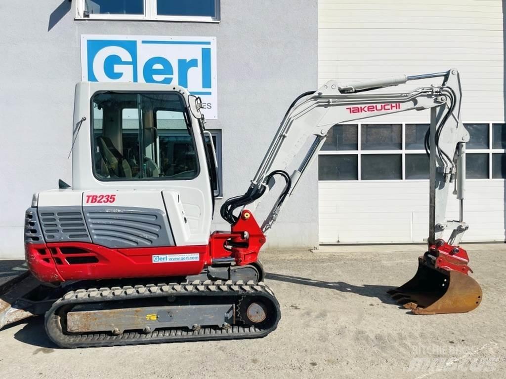 Takeuchi TB235 Mini kotrók < 7t