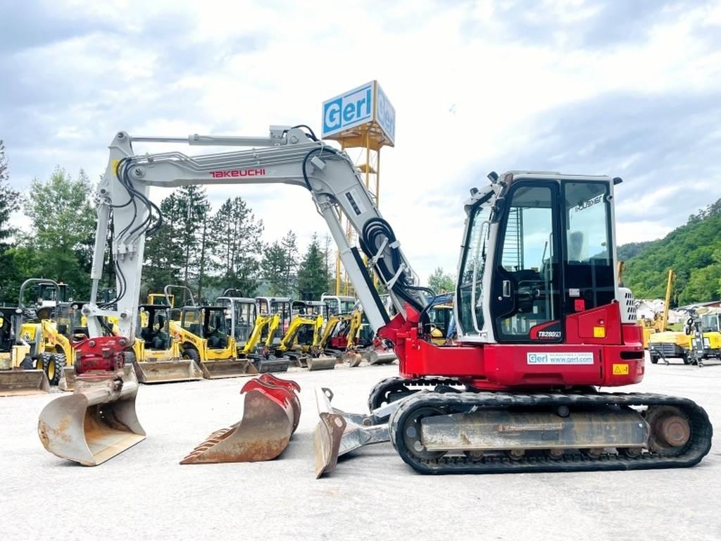 Takeuchi TB280FR Mini kotrók < 7t