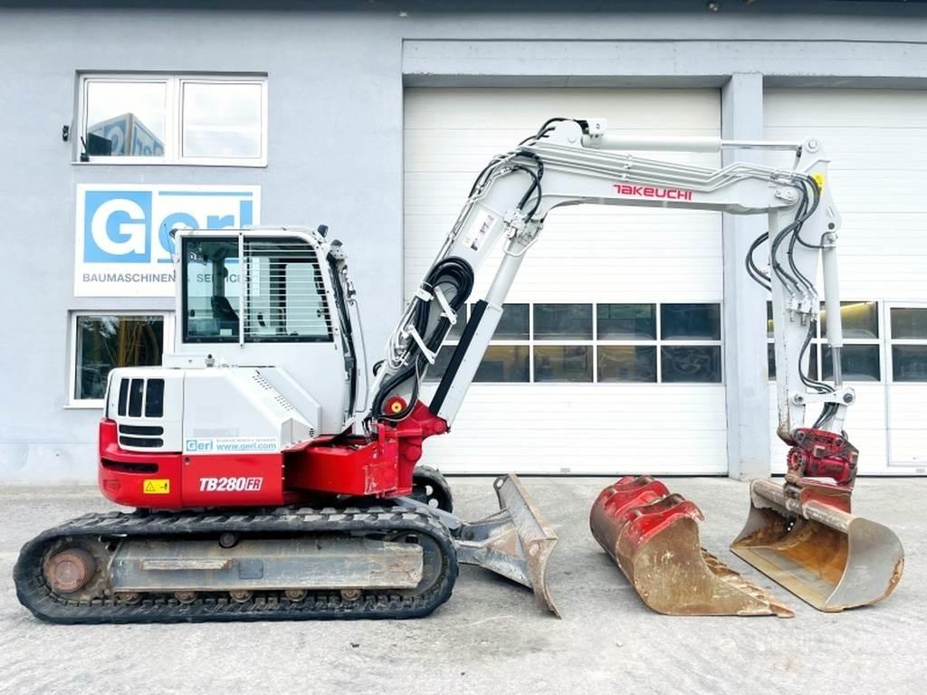 Takeuchi TB280FR Mini kotrók < 7t
