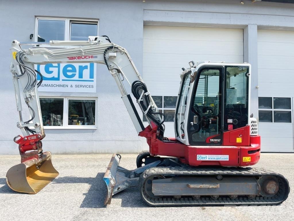 Takeuchi TB280FR Mini kotrók < 7t