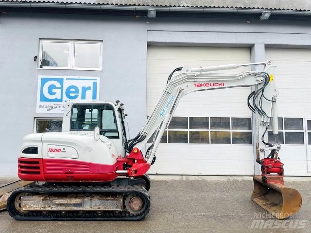 Takeuchi TB290 Mini kotrók < 7t
