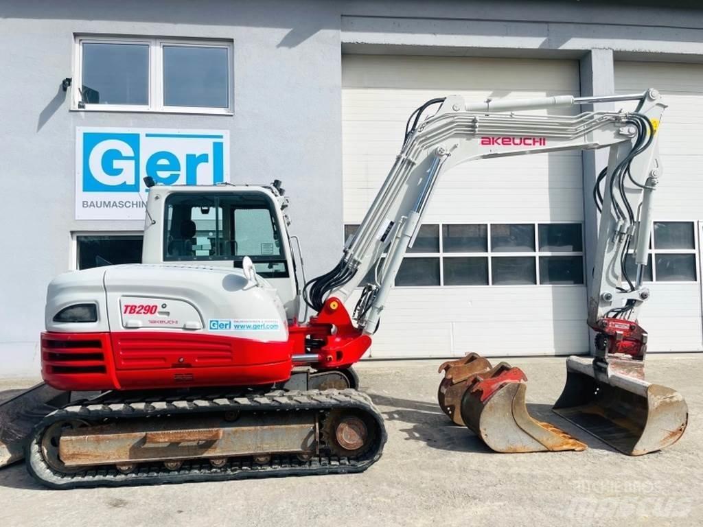 Takeuchi TB290 Mini kotrók < 7t