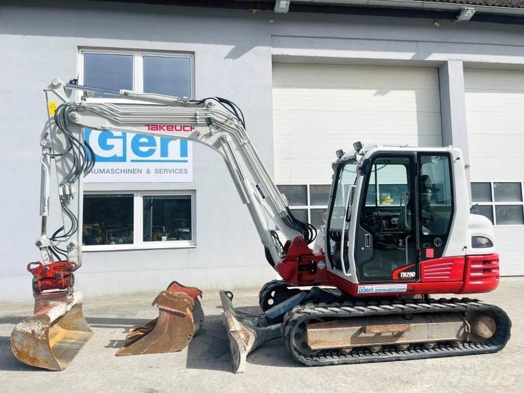 Takeuchi TB290 Mini kotrók < 7t