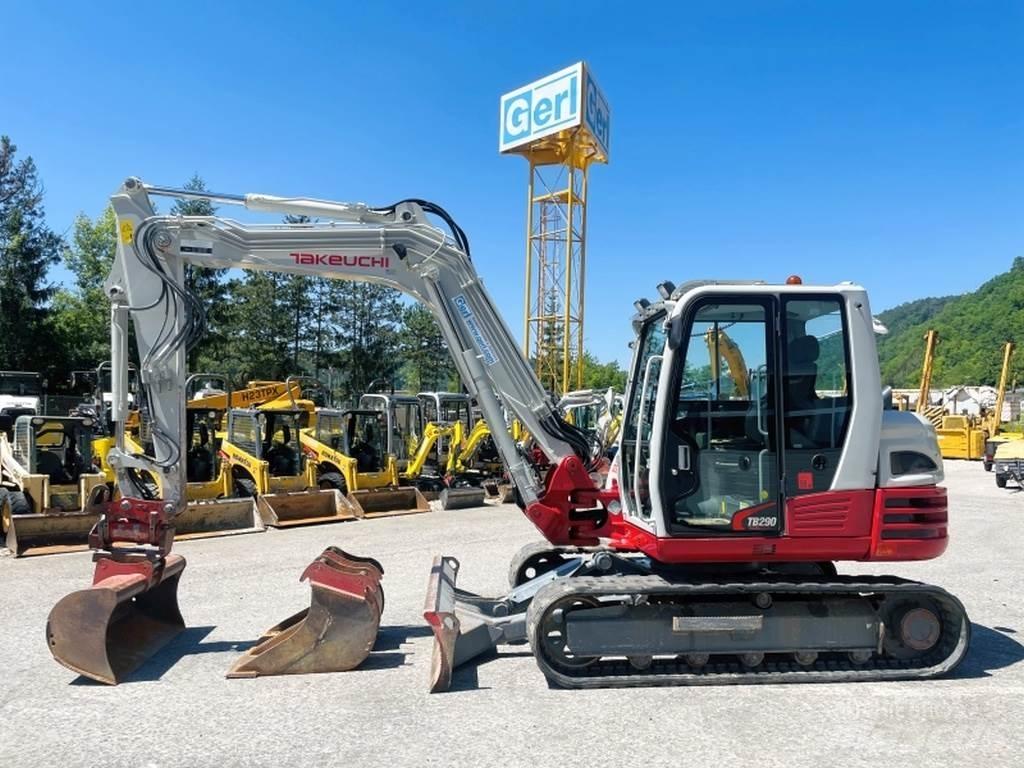 Takeuchi TB290 Mini kotrók < 7t