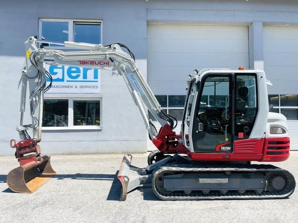 Takeuchi TB290 Mini kotrók < 7t