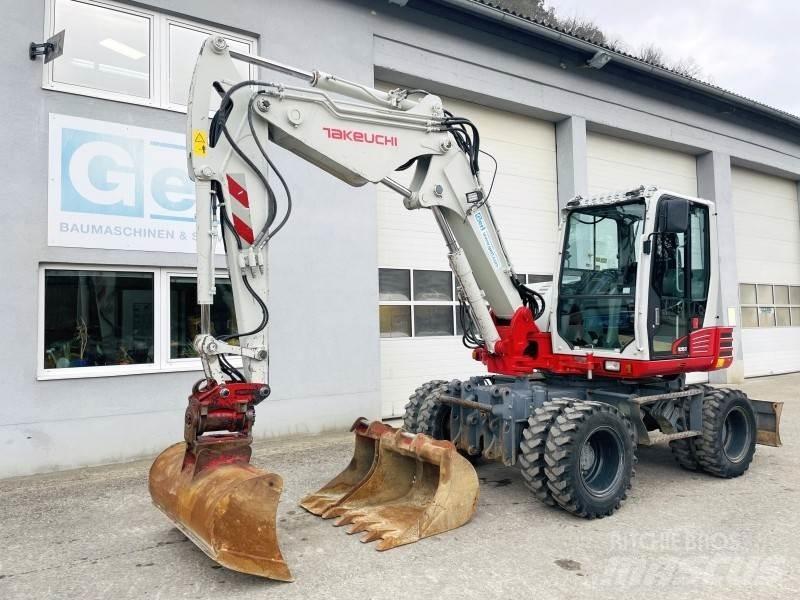 Takeuchi TB295W Gumikerekes kotrók