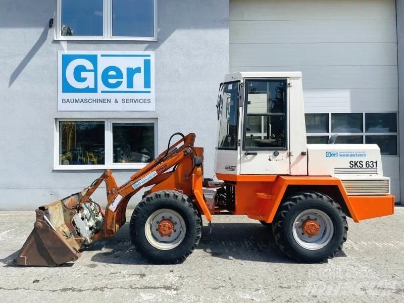 Terex Schaeff SKS 631 Gumikerekes homlokrakodók