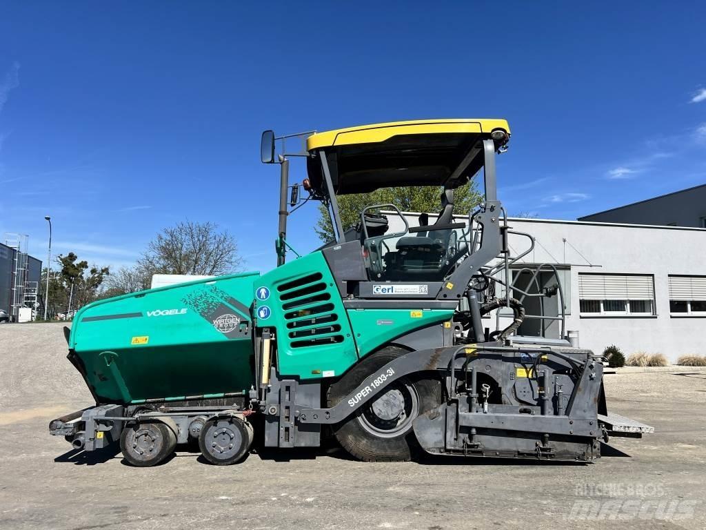 Vögele Super 1803-3i Aszfalt terítõ gépek