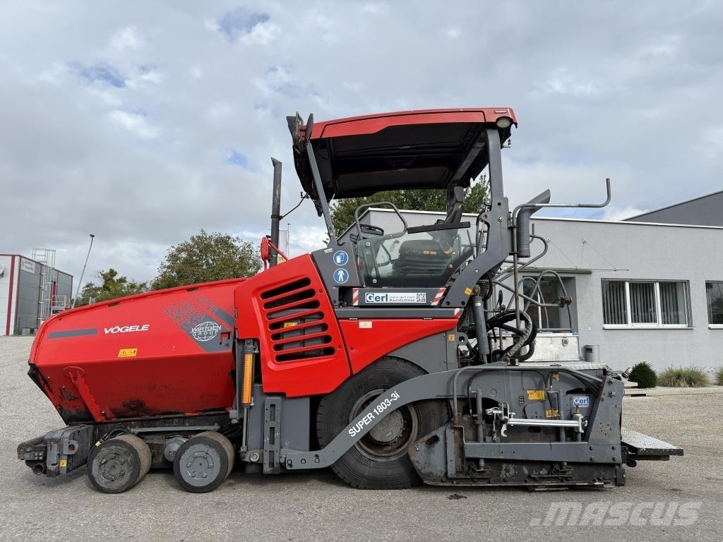 Vögele Super 1803-3i Aszfalt terítõ gépek