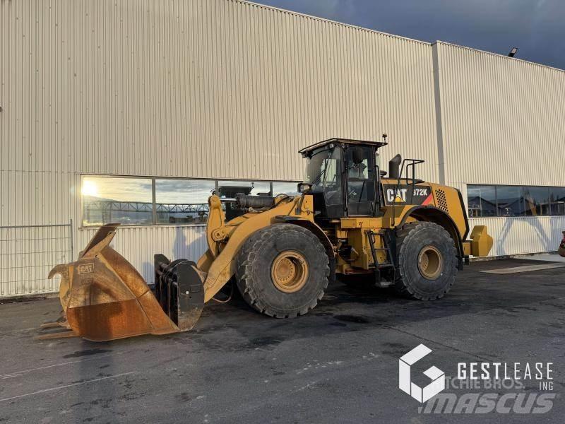 CAT 972K Gumikerekes homlokrakodók