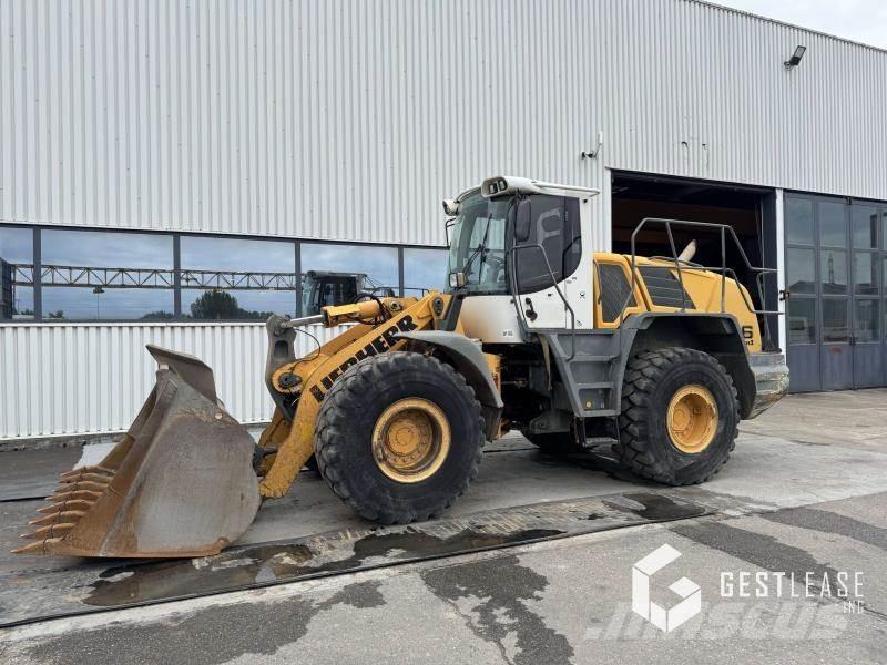 Liebherr L556 Gumikerekes homlokrakodók