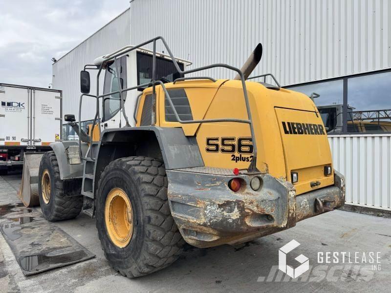 Liebherr L556 Gumikerekes homlokrakodók