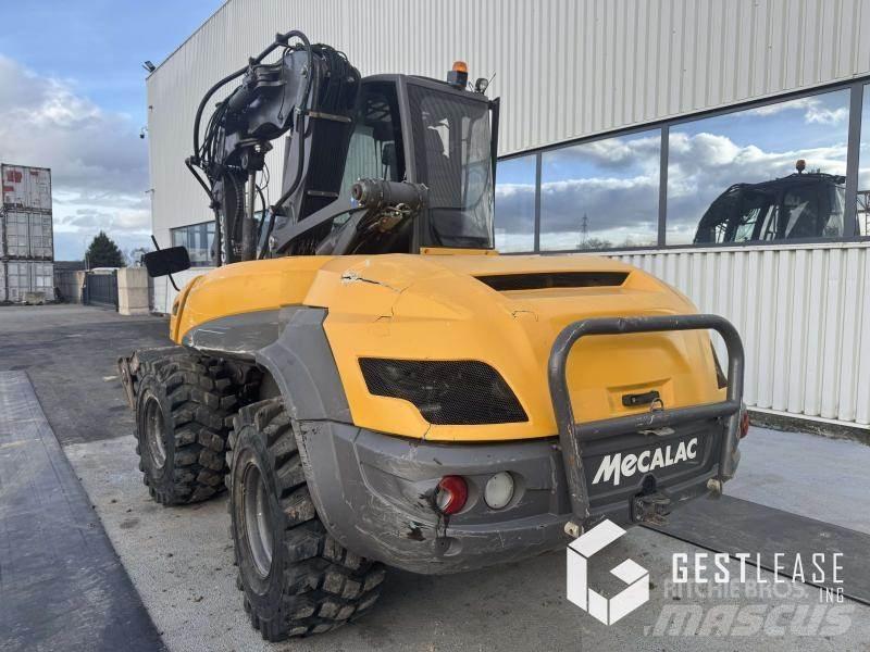 Mecalac 12MTX Gumikerekes kotrók