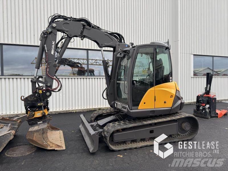 Mecalac 8 MCR Mini kotrók < 7t