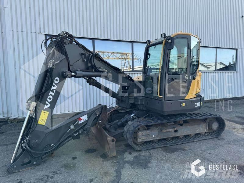 Volvo ECR88D Lánctalpas kotrók