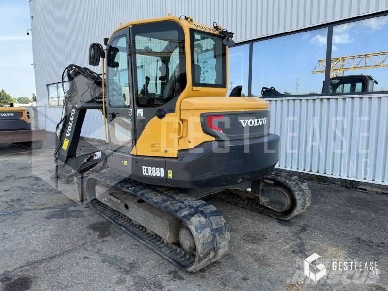 Volvo ECR88D Lánctalpas kotrók
