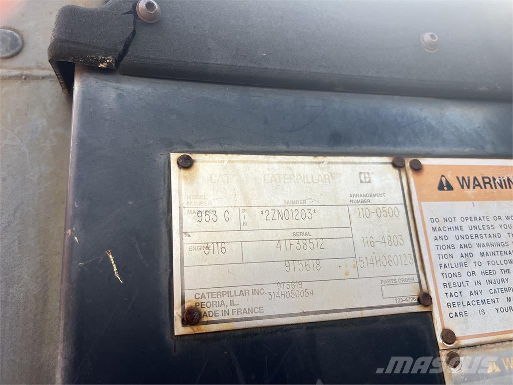 CAT 953C lánctalpas dózerek