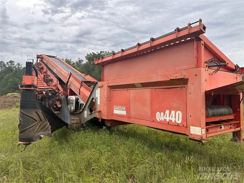 Sandvik QA440 Osztályozó berendezések