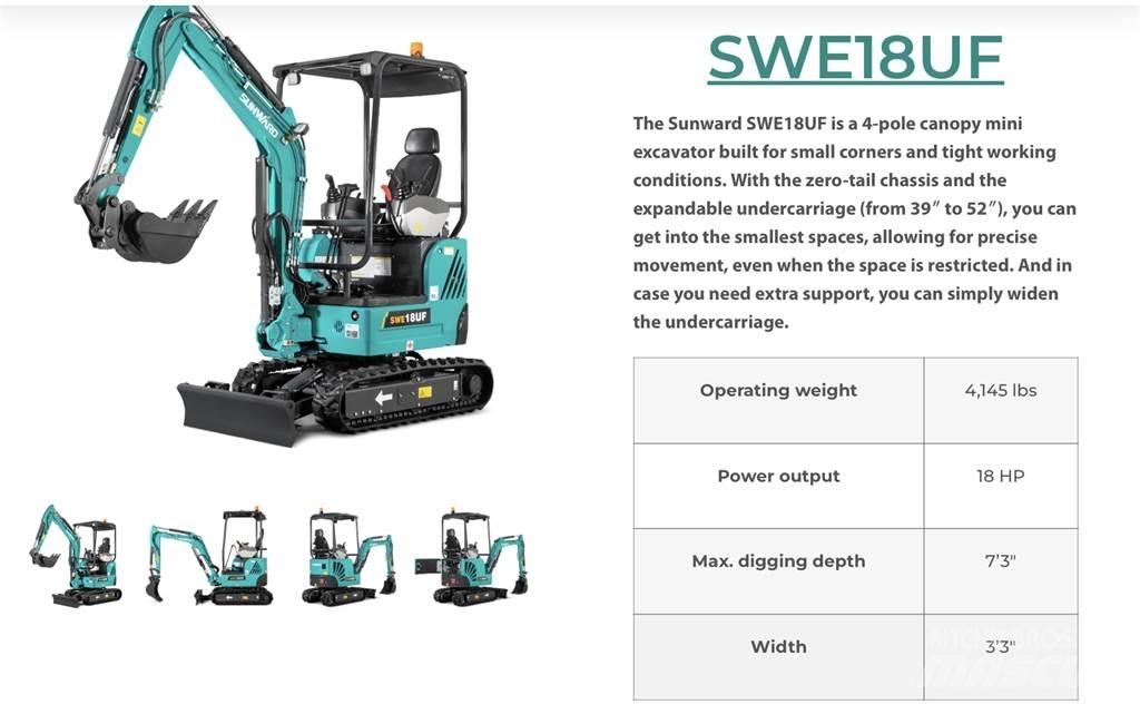 Sunward SWE18 Lánctalpas kotrók
