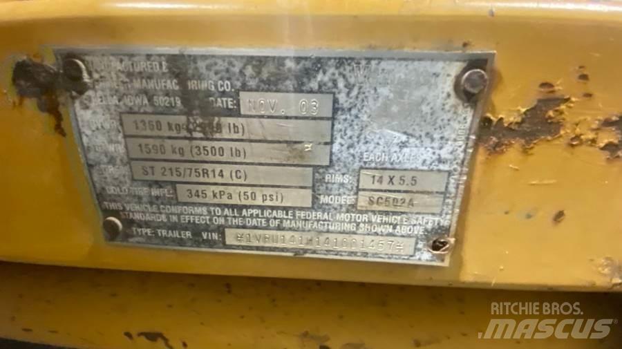 Vermeer SC502A Erdészet - Egyebek