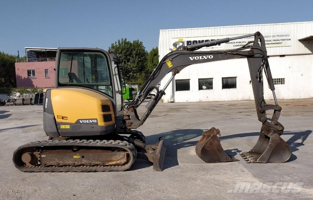 Volvo ECR50D Mini kotrók < 7t