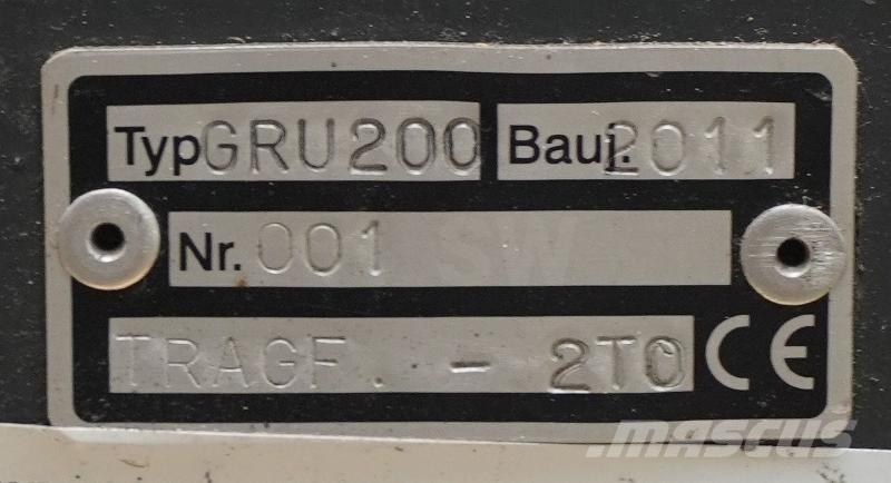 Gruma GRU 200 Egyéb adapterek és tartozékok