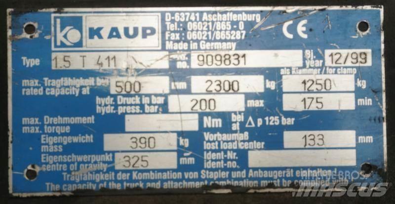 Kaup 1,5T411 Egyéb adapterek és tartozékok