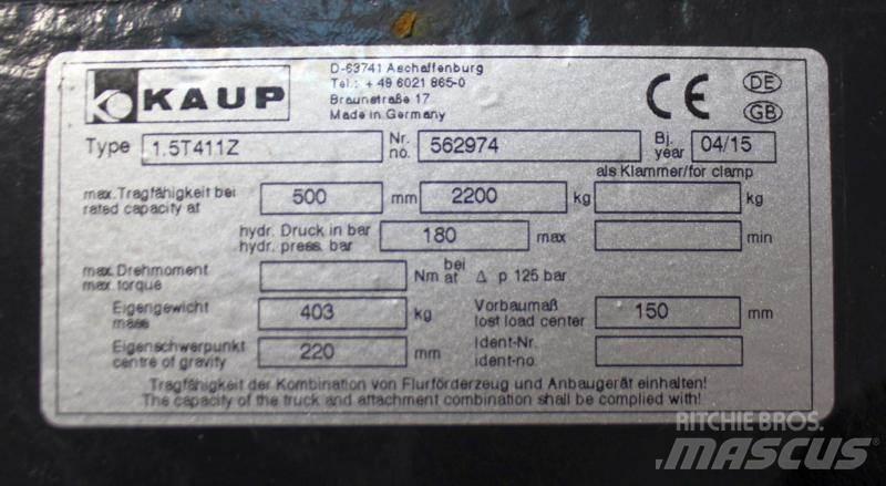 Kaup 1,5T411Z Egyéb adapterek és tartozékok