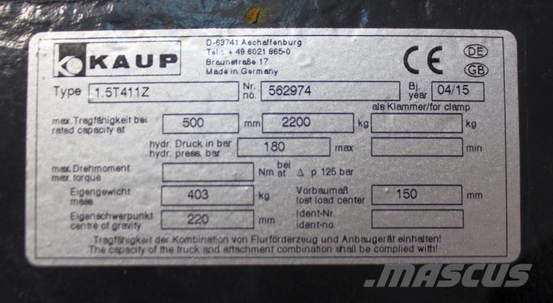 Kaup 1,5T411Z Egyéb adapterek és tartozékok
