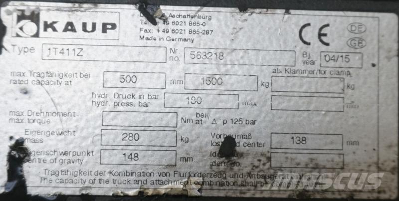 Kaup 1T411Z Egyéb adapterek és tartozékok