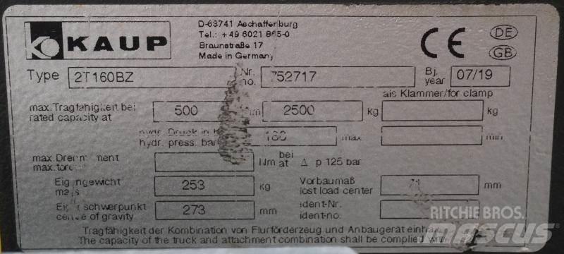 Kaup 2T160BZ Egyéb adapterek és tartozékok