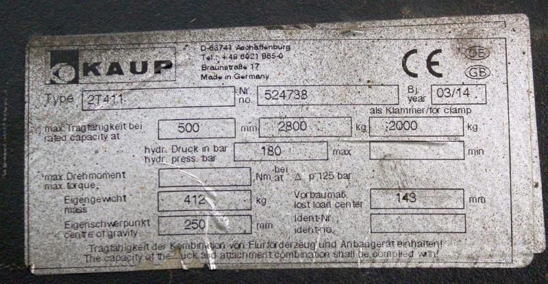 Kaup 2T411 Egyéb adapterek és tartozékok