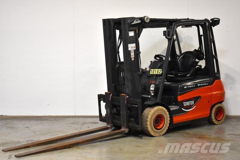 Linde E 30 387 Elektromos targoncák