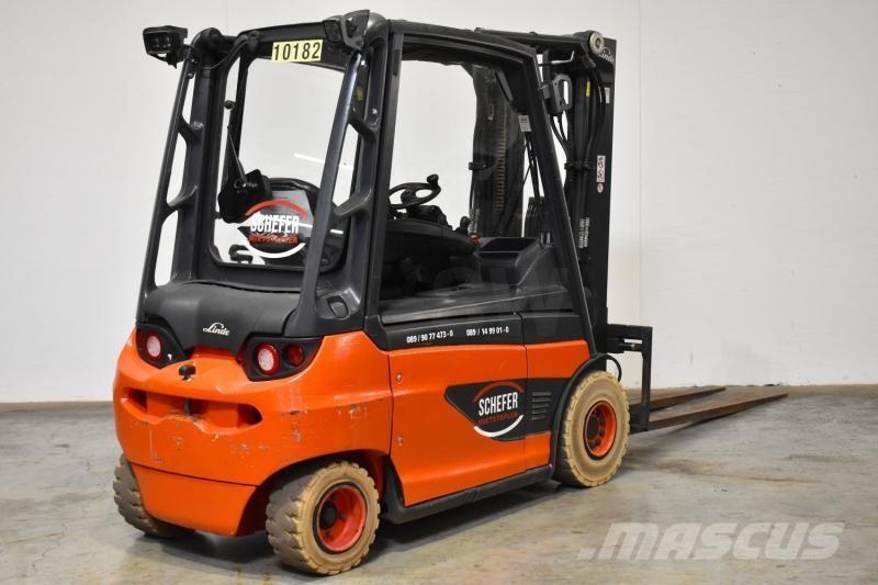 Linde E 30 387 Elektromos targoncák