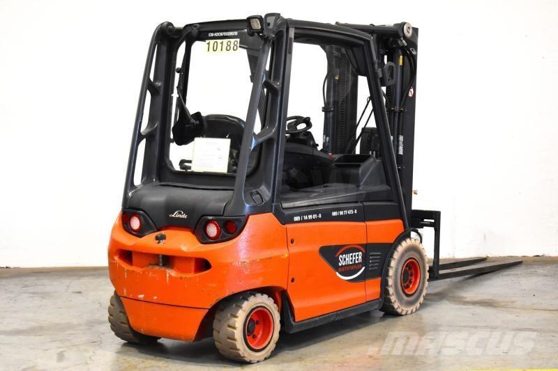 Linde E 30 387 Elektromos targoncák