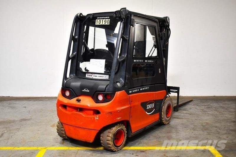 Linde E 30 387 Elektromos targoncák