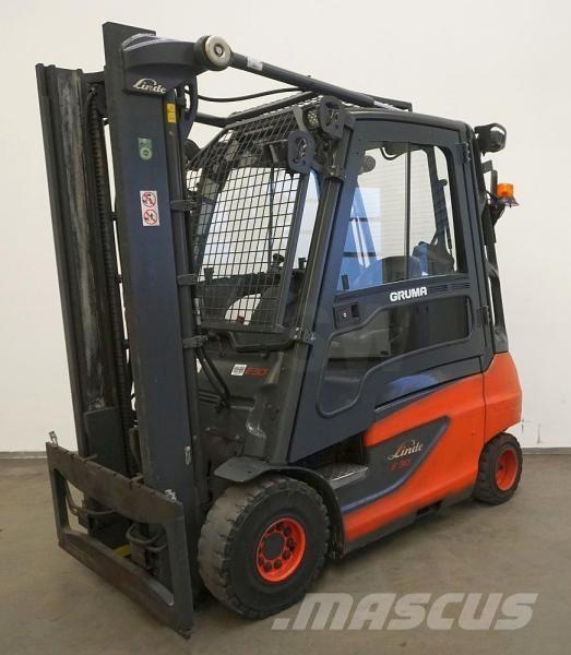 Linde E 30 387 Elektromos targoncák