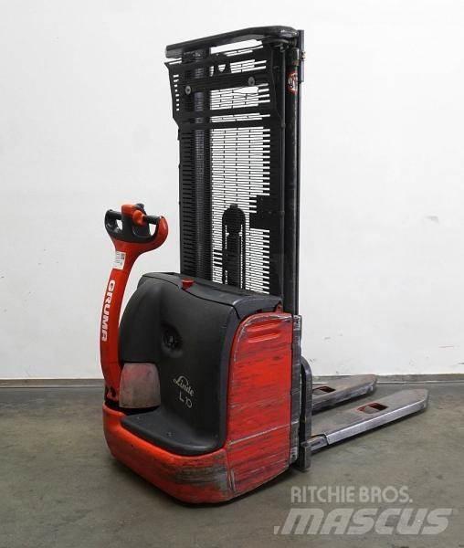 Linde L 10 379 Elektromos gyalogkíséretű targoncák