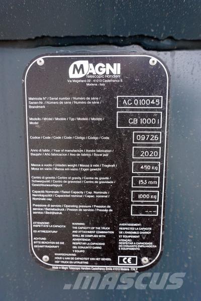 Magni 1000 L Anyagmozgatás - Egyebek