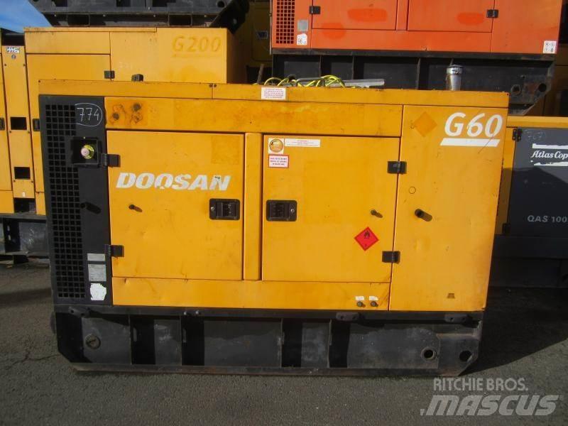Doosan G60 Dízel áramfejlesztők
