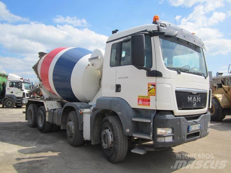 MAN TGS Betonkeverők/Betonpumpák