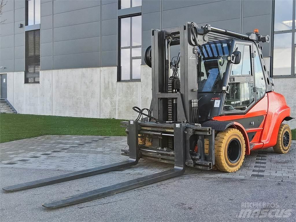Linde H 80T-03/900 Gázüzemű targoncák