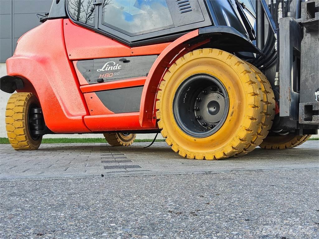 Linde H 80T-03/900 Gázüzemű targoncák